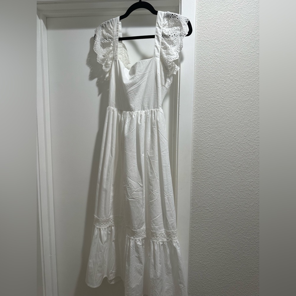 White dress